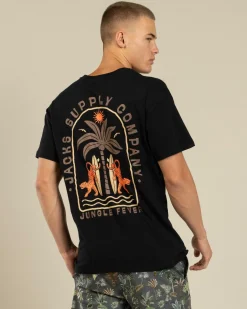 Tops & T-Shirts*Jacks Surfline T-Shirt Black