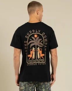 Tops & T-Shirts*Jacks Surfline T-Shirt Black