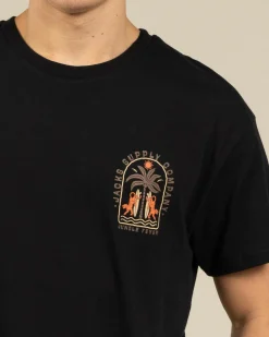 Tops & T-Shirts*Jacks Surfline T-Shirt Black