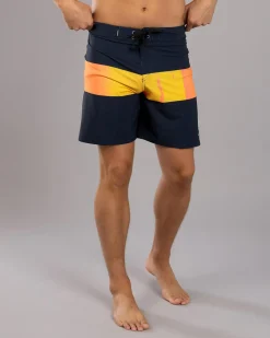 Board Shorts|Shorts & Bottoms*Quiksilver Surfsilk Straight Leg 18" Board Shorts Fiery Coral Bloomfade