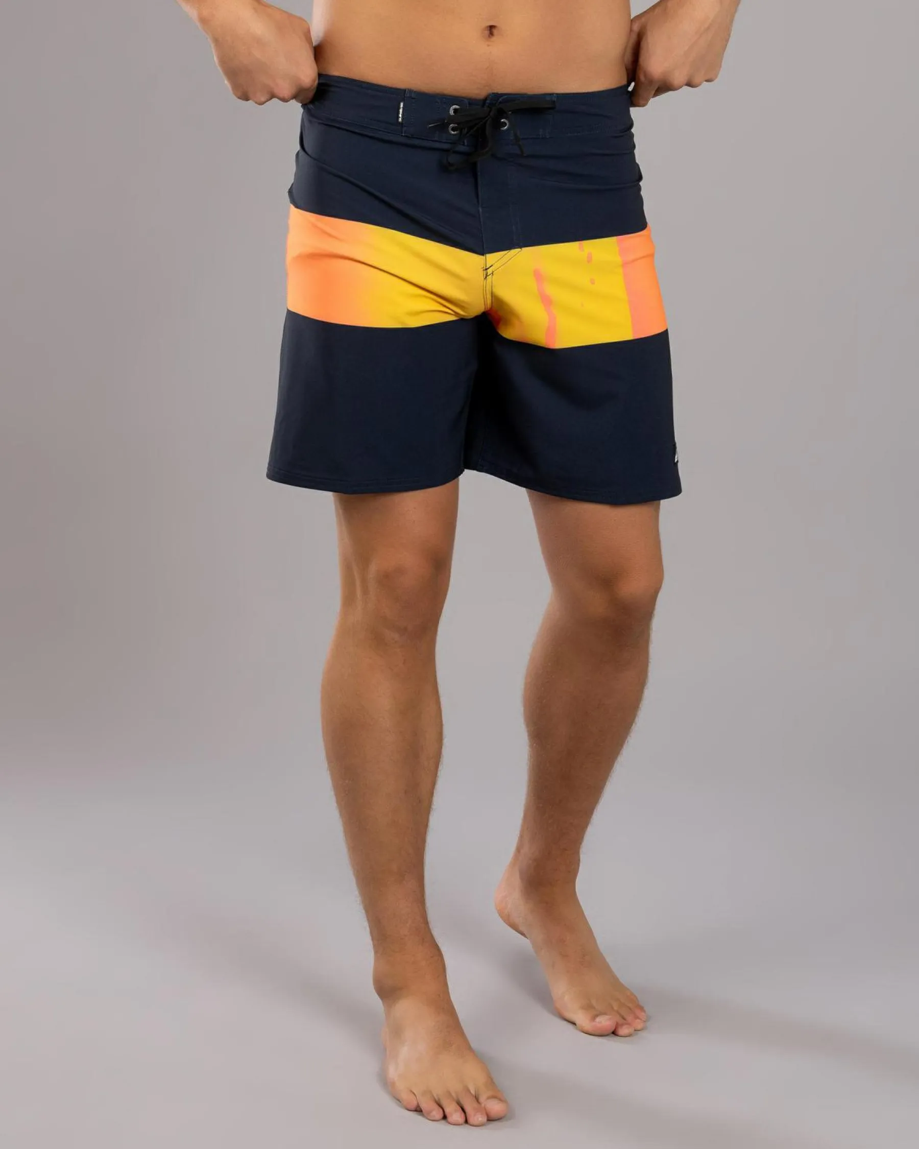 Board Shorts|Shorts & Bottoms*Quiksilver Surfsilk Straight Leg 18" Board Shorts Fiery Coral Bloomfade