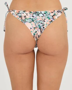 Online Sweet Fields Tie Side Tanga Bikini Bottom Women Bikinis
