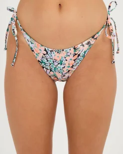 Online Sweet Fields Tie Side Tanga Bikini Bottom Women Bikinis