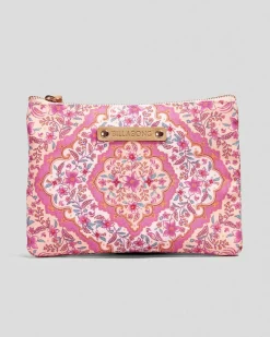 Travel Accessories*Billabong Sweet Mystic Makeup Case Pink