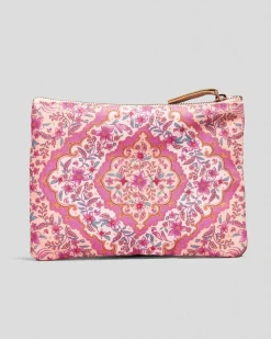 Travel Accessories*Billabong Sweet Mystic Makeup Case Pink