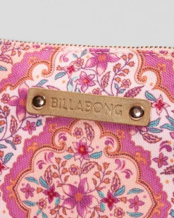 Travel Accessories*Billabong Sweet Mystic Makeup Case Pink