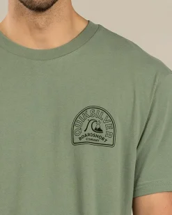 Tops & T-Shirts*Quiksilver Swell Lines T-Shirt Sea Spray