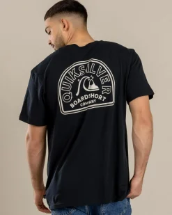 Tops & T-Shirts*Quiksilver Swell Lines T-Shirt Black