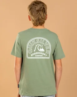Tops & T-Shirts*Quiksilver Swell Lines T-Shirt Sea Spray