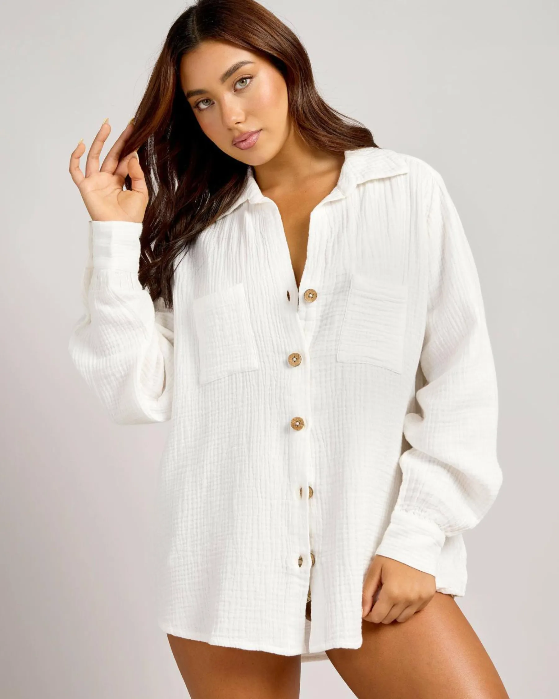 Sale Swell Long Sleeve Shirt Women Tops