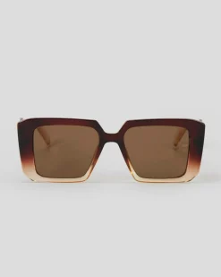 Sunglasses*Indie Eyewear Sydney Sunglasses Gd Brown/brown