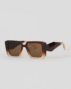 Sunglasses*Indie Eyewear Sydney Sunglasses Gd Brown/brown
