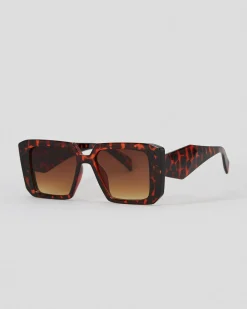 Sunglasses*Indie Eyewear Sydney Sunglasses Tort/gd Brown