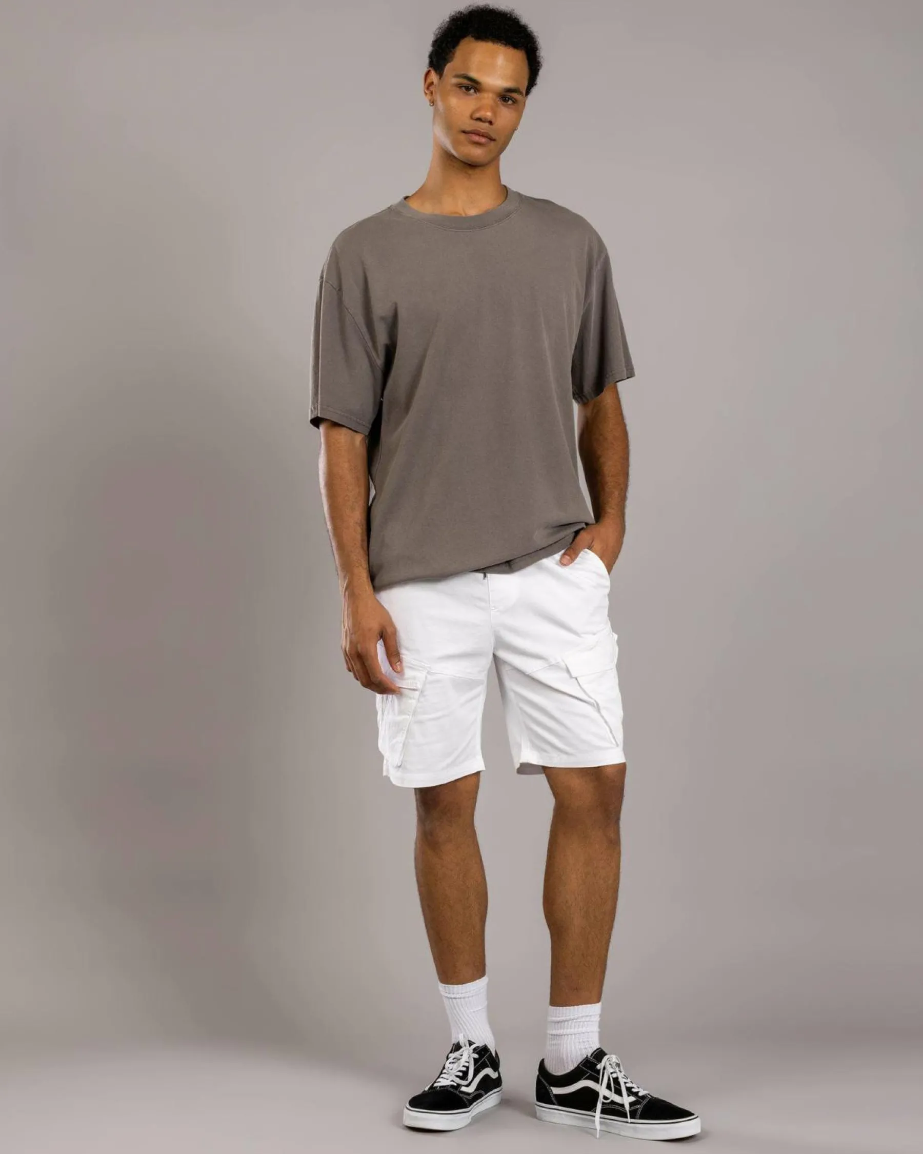 Shorts & Bottoms*Lucid Symbol Walk Shorts White