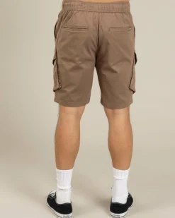 Shorts & Bottoms*Lucid Symbol Walk Shorts Dark Sand
