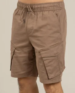 Shorts & Bottoms*Lucid Symbol Walk Shorts Dark Sand