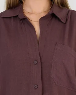 Outlet Symi Vanessa Short Sleeve Shirt Women Sets|Linen Blend