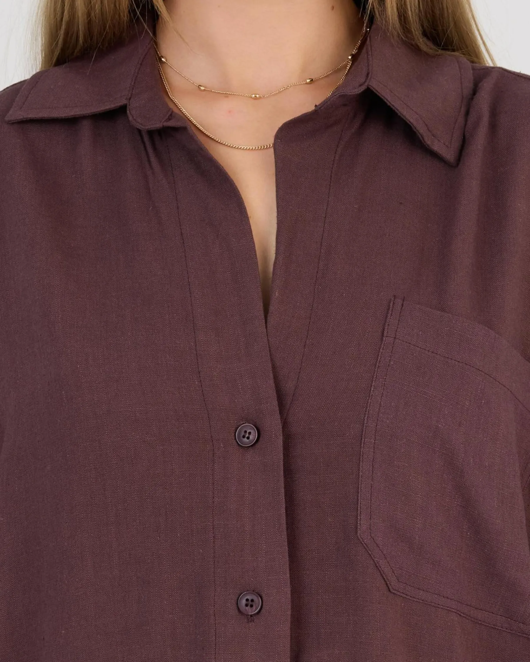 Outlet Symi Vanessa Short Sleeve Shirt Women Sets|Linen Blend