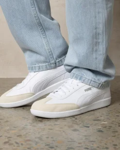 Sneakers*Puma 9-T Shoes Puma White-alpine Snow-smokey Gray