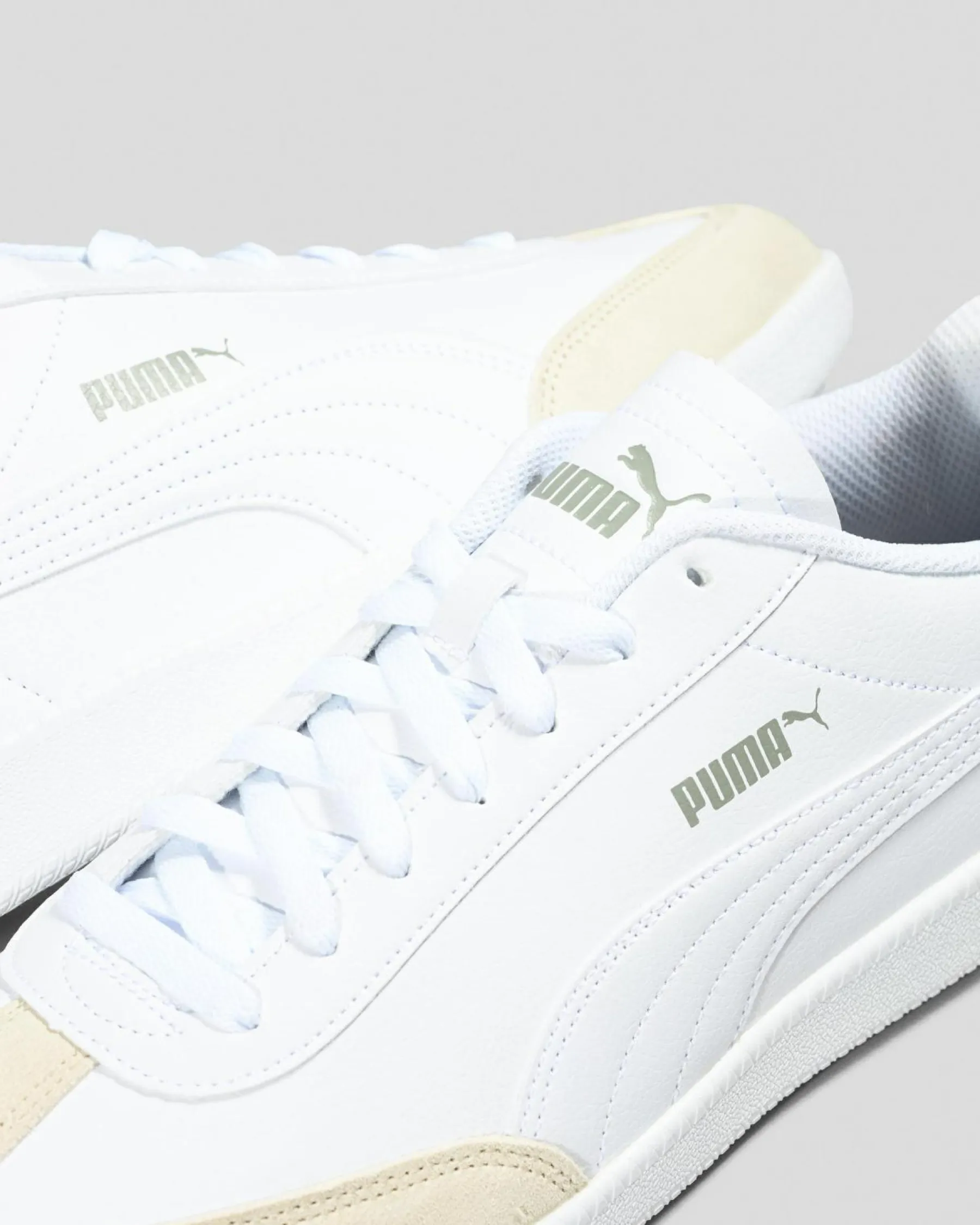 Sneakers*Puma 9-T Shoes Puma White-alpine Snow-smokey Gray