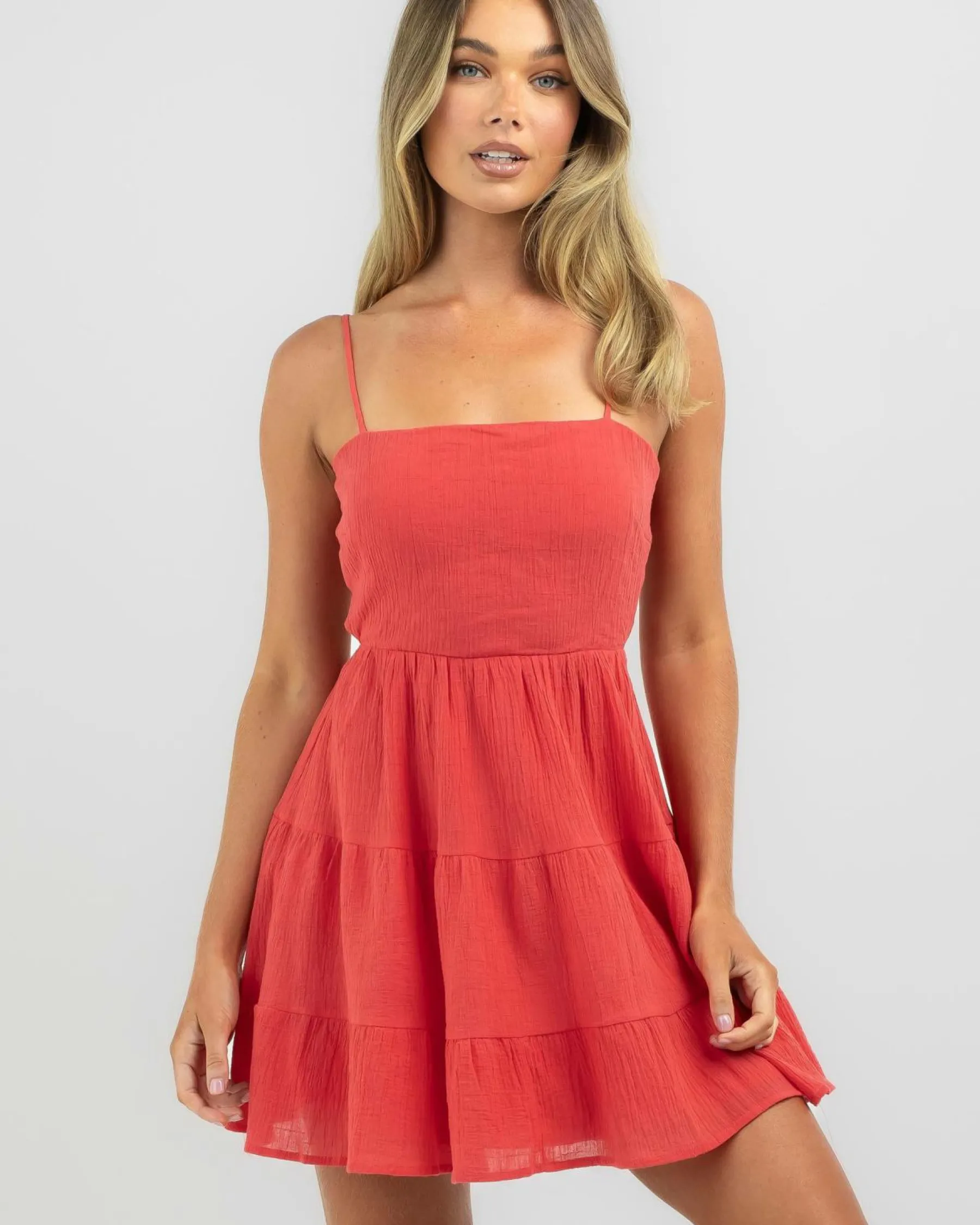 New Tabetha Dress Women Linen Blend|Dresses