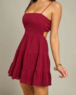 Tabetha Dress Women Linen Blend|Dresses