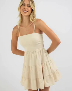 Online Tabetha Dress Women Linen Blend|Dresses