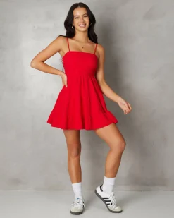 Tabetha Dress Women Linen Blend|Dresses