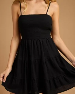 New Tabetha Dress Women Linen Blend|Dresses