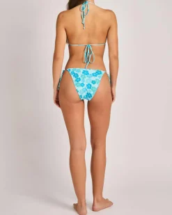 Bikinis*Topanga Tahiti Classic Tie Bikini Bottom Seafoam