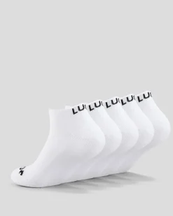 Socks*Lucid Tale Ankle Socks 5 Pack White