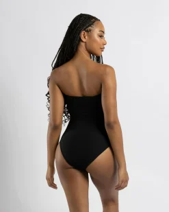 Outlet Tanlines Bandeau One Piece Swimsuit Women One Pieces