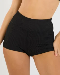Clearance Tanlines Surf Shortie Bikini Bottom Women Bikinis