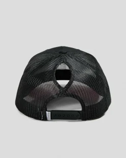 Headwear*Ringers Western Tara Ponytail Trucker Cap Black