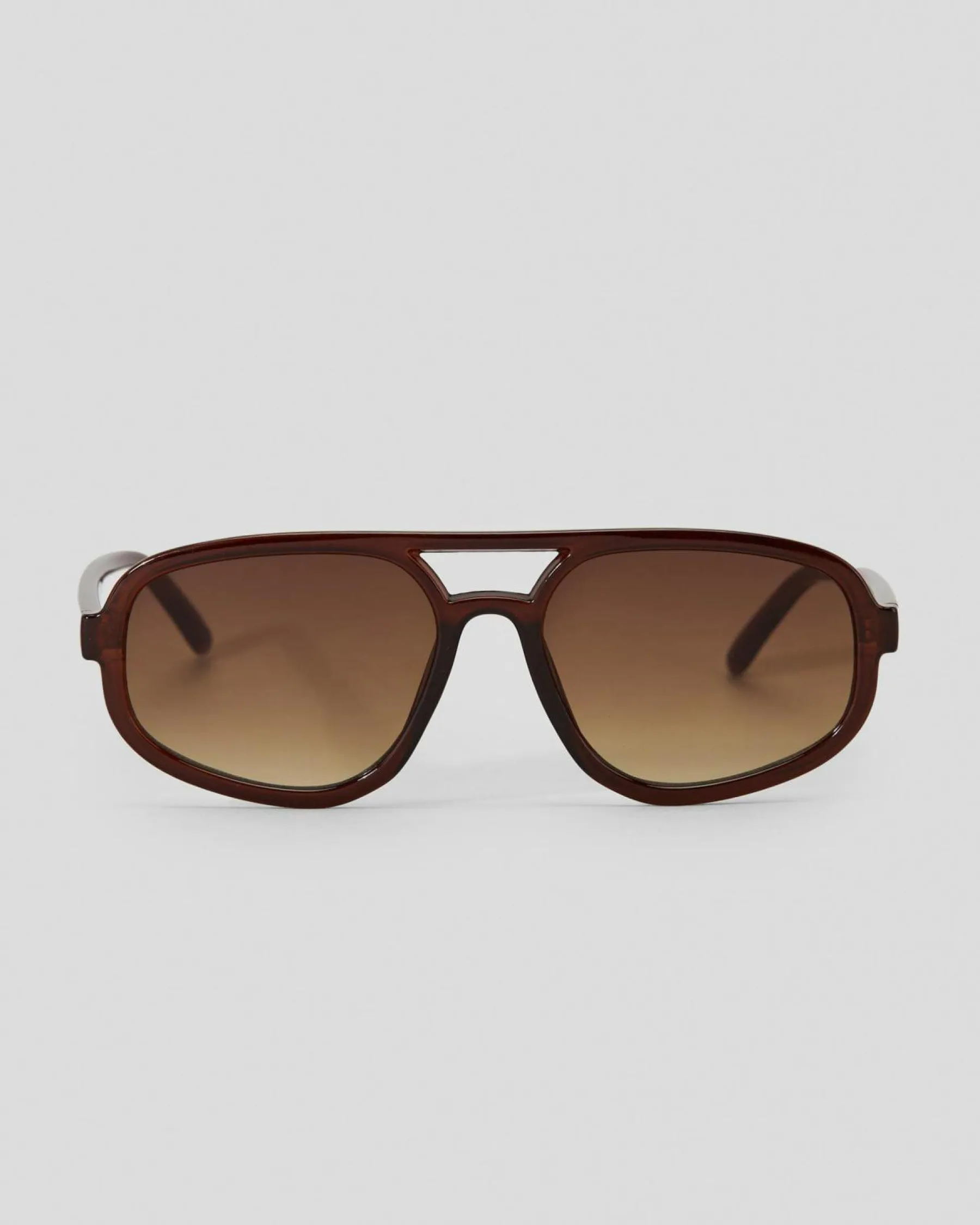 Sunglasses*Indie Eyewear Taylor Sunglasses Brown/gd Brown