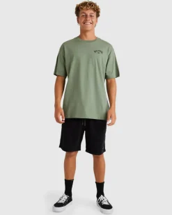 Tops & T-Shirts*Billabong Team Arch Short Sleeve T-Shirt Fern