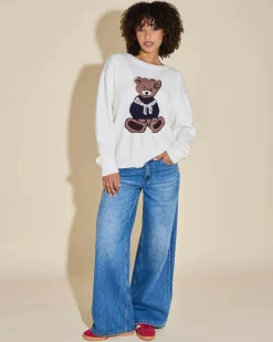 Outlet Teddy Bear Knit Jumper Women Knitwear|Jumpers & Hoodies