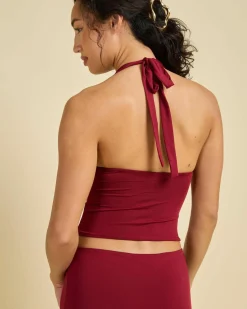 New Teegan Halter Top Women Sets|Tops