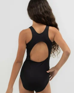 One Pieces*Modibodi Teen Period Swimwear Racerback One Piece Black