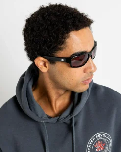 Sunglasses*Ritual Vision Teenage Zero Sunglasses Polished Black/ Rust