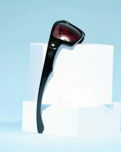 Sunglasses*Ritual Vision Teenage Zero Sunglasses Polished Black/ Rust