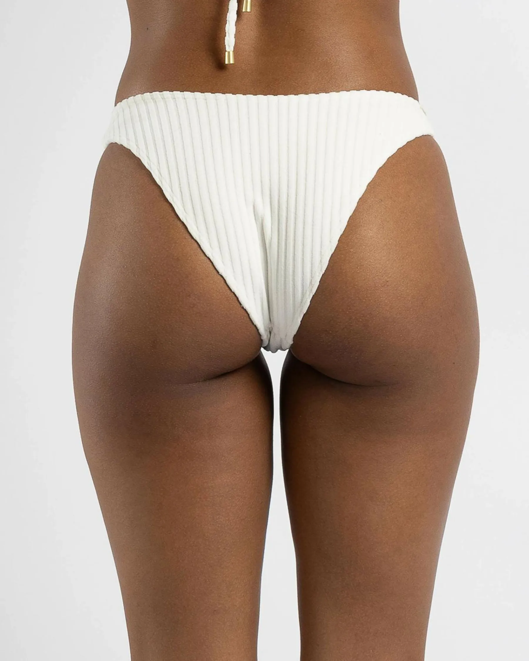 Online Terry Rib Hike Bikini Bottom Women Bikinis