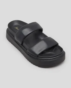 Sandals*Ava And Ever Tessa Flatform Shoes Black