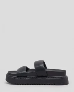 Sandals*Ava And Ever Tessa Flatform Shoes Black