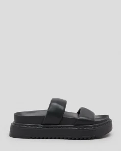Sandals*Ava And Ever Tessa Flatform Shoes Black