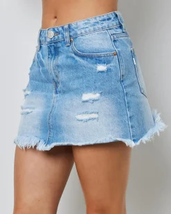 Hot Texas Denim Skirt Women Denim|Bottoms
