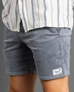 Hot Texture Elastic Waist Shorts Shorts & Bottoms