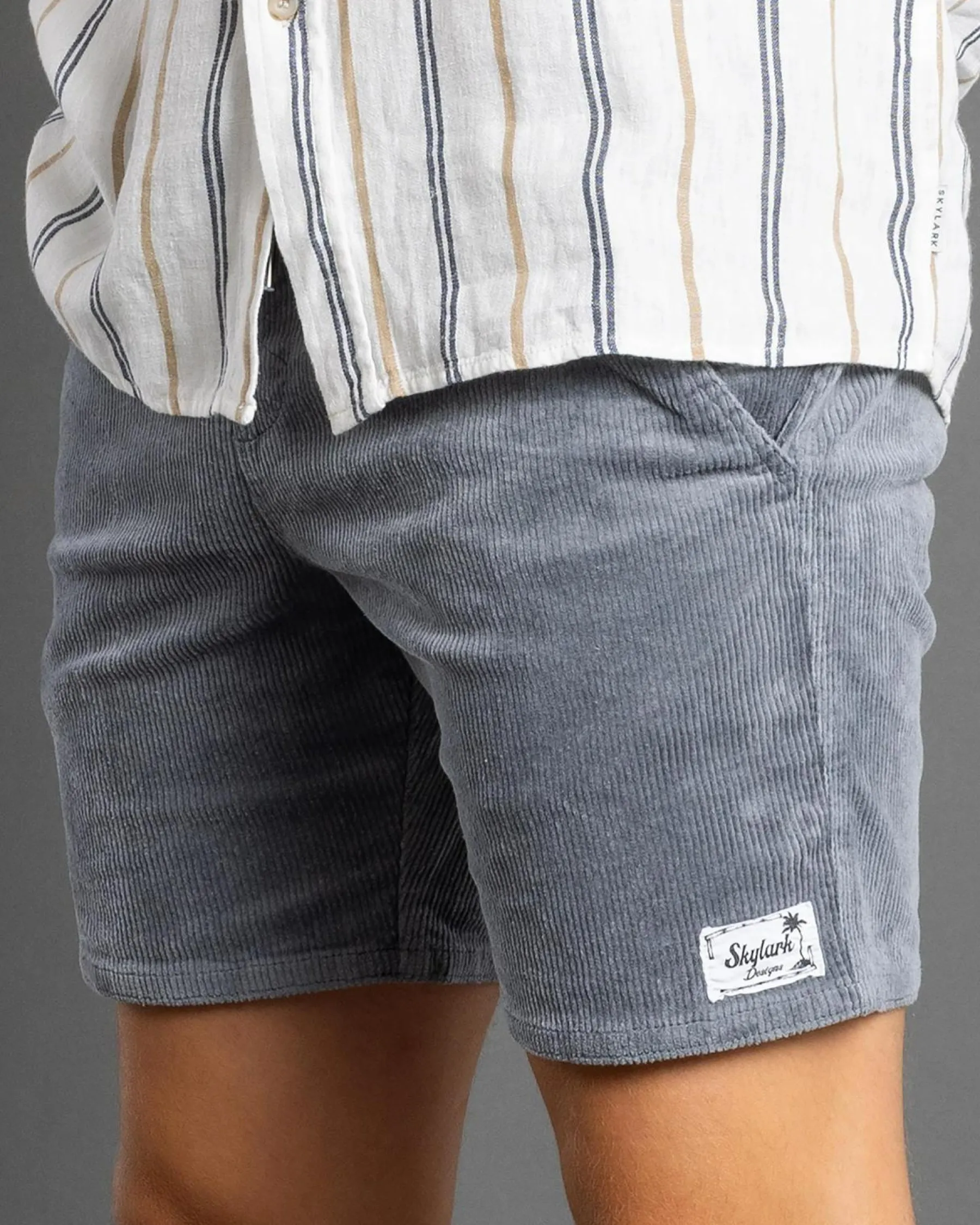 Hot Texture Elastic Waist Shorts Shorts & Bottoms
