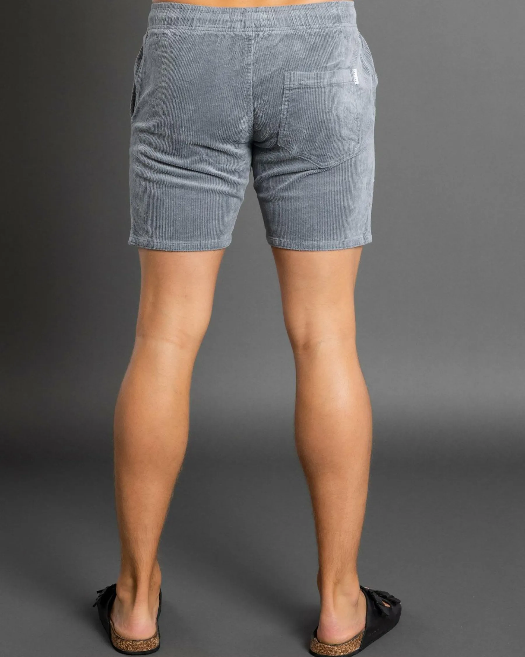 Hot Texture Elastic Waist Shorts Shorts & Bottoms