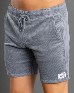 Hot Texture Elastic Waist Shorts Shorts & Bottoms